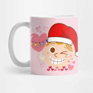 Cute Christmas boy Mug